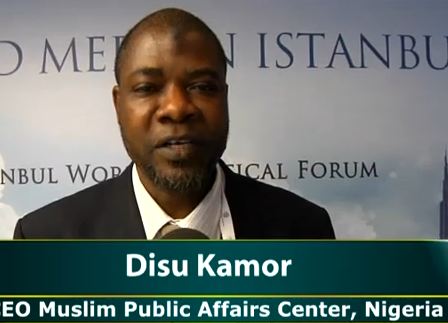 Disu Kamor, CEO Muslim Public Affairs Center, Nigeria